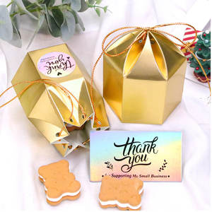 Boîte cadeau Emballage de fête de vacances Peau de bétail blanche noire Une variété de boîtes de bonbons colorées Support personnalisation - Product Image 4