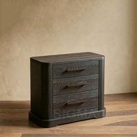 Meubles de chambre à coucher de luxe, commode en bois massif moderne, ensemble de chambre à coucher, dimensions et couleurs personnalisables