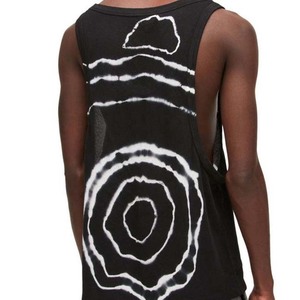 Sublimated Men's Tank Tops for Beachwear Men's Clothing Breathable Cotton <b>Fabric</b> Tank Tops With Custom Printing High Street Wear - Product Image 3