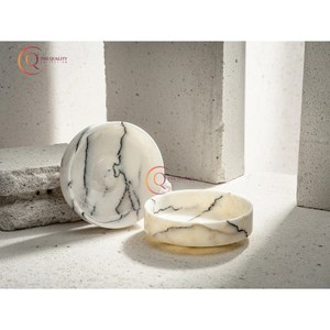 Nuevo diseño, vajilla clásica, cuenco de mármol para servir, decoración del hogar, frutero, boda y Hotel, postre, cuenco japonés para servir, venta superior - Product Image 2