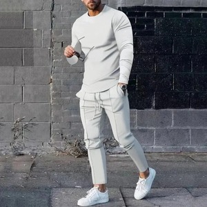 Conjunto de Jogger con capucha de 2 piezas para hombre de algodón de lujo Tech Fleece 100%, chándal transpirable para exteriores, logotipo personalizable para la temporada de invierno - Product Image 2