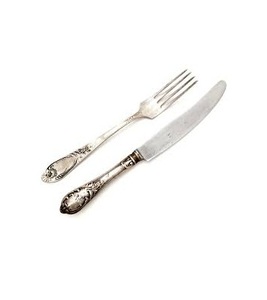 Juego de cubiertos con diseño de Metal para pastel, Set de herramientas de corte con acabado pintado - Product Image 1