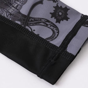 Venta caliente Rash Guards para adultos Custom Arm Sleeve Impreso Dry Fit Full Crew Neck Poliéster Spandex Rash Guards en la mejor venta - Product Image 5