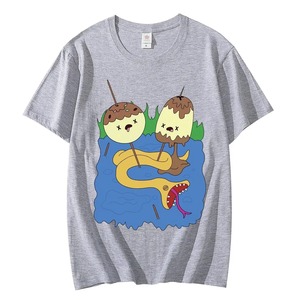 เสื้อยืดแขนสั้นสีขาวสำหรับผู้ชาย, เสื้อผ้าแนวสตรีทเสื้อฤดูร้อนทำจากผ้าฝ้ายทอ100% ลำลองแฟชั่นสำหรับผู้ชาย - Product Image 6