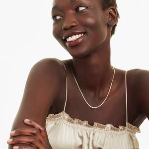 สร้อยคอเพชรมอยส์ซอไนต์สำหรับผู้หญิงทันสมัย5มม. 10K ทองและเงินชุบสไตล์คลาสสิกสำหรับเป็นของขวัญ - Product Image 2