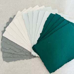 กระดาษ100% แผ่นกระดาษทำด้วยมือคุณภาพเยี่ยมสไตล์วินเทจที่ดูเป็นธรรมชาติและกระดาษการ์ดคุณภาพระดับพรีเมี่ยม - Product Image 1