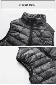 Gilet de chasse camouflage imperméable, respirant et coupe-vent, sac de chasse, sangle et laisse pour la chasse au faisan, orange - Product Image 6