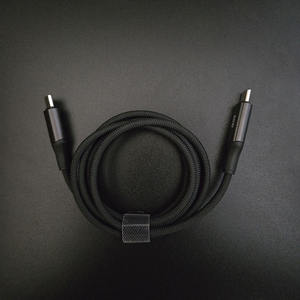 Cables <span class=keywords><strong>USB</strong></span> Tipo C a <span class=keywords><strong>USB</strong></span> Tipo C de Cobre Puro con Pantalla Digital Inteligente Extra Larga y Alargada, PD de 60w - Product Image 1