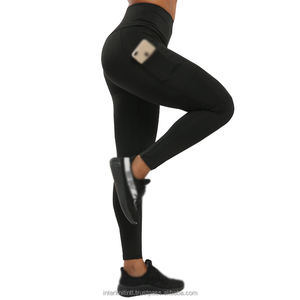 Pantalones Deportivos de Cintura Alta para Mujer, Leggings con Costuras, Bolsillos y Diseño de Parches, Ajustados, Sin Costuras, Color Sólido, Novedad 2026 - Product Image 6