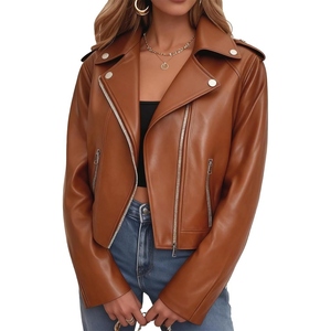 Elegant <b>Ladies</b> Motorbike Leather Jacket Handmade To Perfection With High Quality Production - Product Image 2