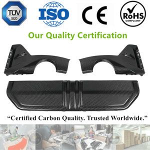 Difusor Trasero de Fibra de Carbono Estilo Mp G20 para <span class=keywords><strong>bmw</strong></span> G20 M3 <span class=keywords><strong>M340i</strong></span> - Product Image 2