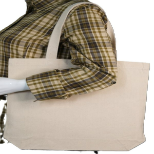 <b>Large</b> Organic Cotton <b>Bag</b> for Daily Shopping Eco-Friendly Recycled Gym <b>Beach</b> Canvas New Fashion Pocket Custom Logo Yoga Tote <b>Bag</b> - Product Image 5