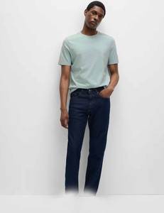 T-shirt minimaliste pour hommes 100% coton Streetwear confortable pour un usage quotidien voyage salle de sport salon en vrac vêtements décontractés lettre - Product Image 3