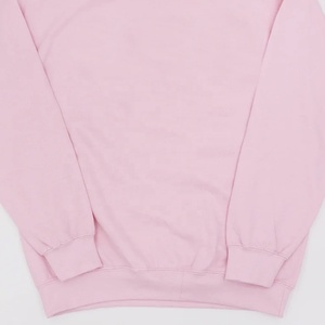 Jersey de lana de algodón bordado con estampado de alta calidad, cuello redondo sólido, logotipo personalizado, sudaderas de cuello redondo Unisex - Product Image 6