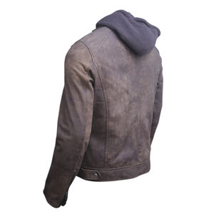 Chaqueta de cuero de moda de alta calidad para hombre recién llegada mejor diseño de invierno para hombre chaqueta de cuero de diseño personalizado para hombre - Product Image 4