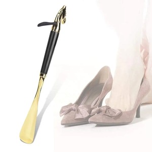 Shoe Horn Long Metal Footwear Helper Classic <b>Dressing</b> Aid Smooth Slip Tool Comfortable Daily Accessory for Easy Wearing Support - Product Image 4