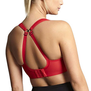 Sujetador deportivo para mujer con logotipo frontal Ropa deportiva sostenible de secado rápido Estilo transpirable y simple en oferta - Product Image 4