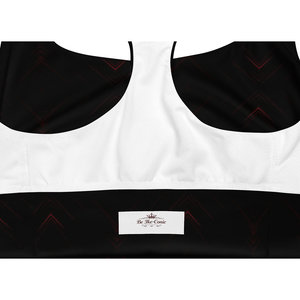 Soutien-gorge de sport pour femme imprimé animal élastique léger grande taille sans couture avant Logo Yoga sport Compatible doublure Spandex - Product Image 2