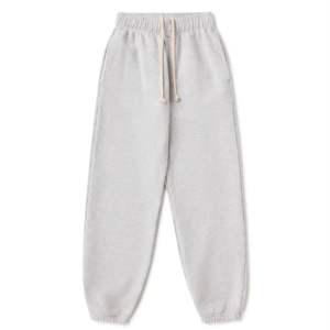 Pantalon de survêtement basique de haute qualité pour hommes-Design polyvalent pour vêtements actifs et décontractés, avec poignets côtelés - Product Image 1