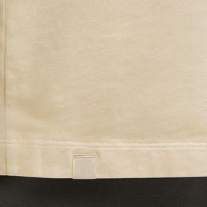 T-shirt personnalisable en jersey de coton épais délavé à manches courtes, coupe décontractée à épaules tombantes, grande taille pour homme, haute qualité - Product Image 6