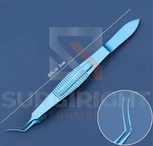 คีมผ่าตัดทางตาแบบใช้มือคีมหนีบแบบแบนคีมยึดฐานสำหรับผ่าตัดพื้นฐานของฟัน - Product Image 3