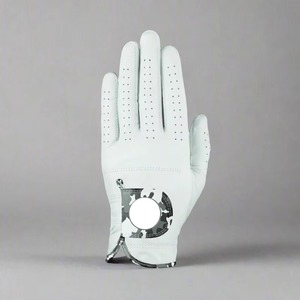 Guantes de golf de piel de oveja suave con estampado personalizado de Material duradero, guantes transpirables de protección de palma de la mejor calidad para golfista - Product Image 4