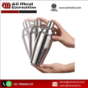 Botella de acero inoxidable y herramienta esencial para barra con soporte de madera para Bar Hogar y personalización completa. - Product Image 5