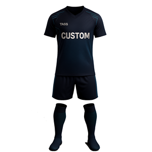 Vente en gros 2026 Nouveaux maillots de football américain respirants personnalisés de haute qualité pour l'été, uniformes de football d'équipe - Product Image 1