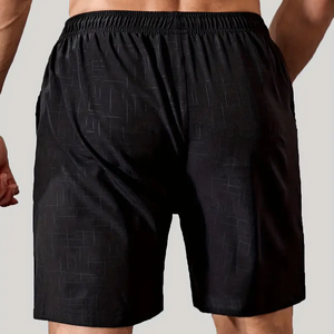 Pantalones Cortos Básicos de Malla para Hombre, Shorts Holgados de Cintura Media para Correr, Fitness, Baloncesto y Playa, Logotipo Personalizado - Product Image 6