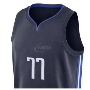 Camiseta de Baloncesto Personalizada con Diseño Único, 100% Poliéster, Secado Rápido, Lavable, Patrón Impreso OEM, Ropa Deportiva de Equipo - Product Image 3