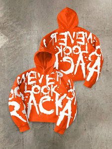 Men Long sleeve <b>hoodie</b> cotton blend lightweight breathable casual top stylish fashion streetwear for gym or <b>summer</b> wear - Product Image 4