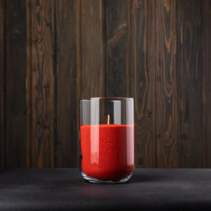 Vela granulada de cera de arena de 24 colores de lujo, vela de cera de palma roja no tóxica, etiquetas personales/etiqueta, rango de colores - Product Image 1