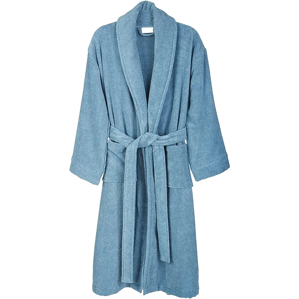 Wholesale Men Fashion Classical Soft Waffle Robes Couples Sleep Set Men Luxury Custom Logo Microfiber Cotton Bathrobe