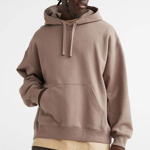 2024 SunFaded en détresse acide lavé grande taille hommes sweats à capuche fermeture éclair conception goutte épaule plaine capuche 3D imprimé - Product Image 2