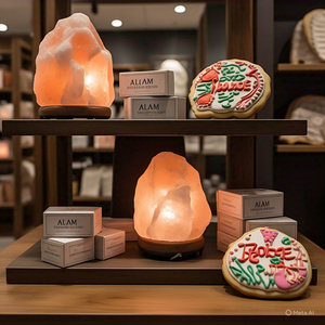 HACCP Assured Organic Electric Cord <b>Bulb</b> Handmade Natural Himalayan <b>Salt</b> <b>Lamp</b> 2-3 kg hot selling - Product Image 3