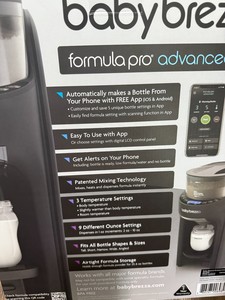 Distributeur de lait infantile de qualité supérieure, nouveau, Baby Brezzas Formula Pro Advanced, boîte neuve scellée - Product Image 2