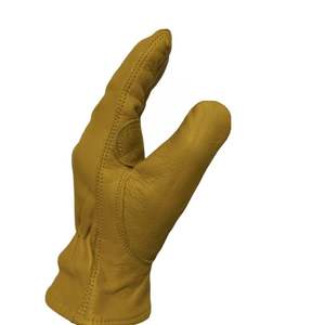 ถุงมือนิรภัยสำหรับงานก่อสร้างทำจากหนังสำหรับผู้ชายถุงมือนิรภัยสำหรับช่างทำจากหนังแท้แบบปรับแต่งได้ - Product Image 2