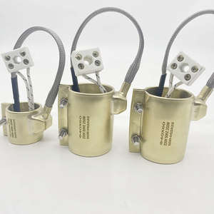 Chauffage à bande en cuivre et en laiton électrique industriel 110v 40x40 300w pour pièces de machine de moulage par injection de plastique - Product Image 4