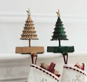 Supports de bas de tête d'animal, décor rustique de cheminée de Noël boisé. Disponible aux prix de gros. - Product Image 6