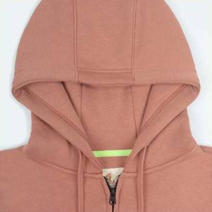 Sweat-shirts à capuche pour femmes avec fermeture éclair, en coton/polyester, fabrication sur mesure OEM, qualité supérieure, prix bas, en vente - Product Image 5