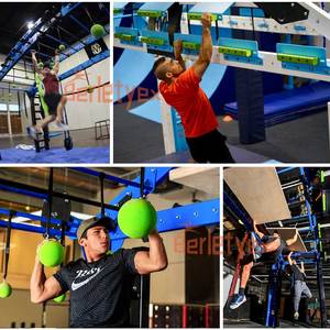 Berletyex maison de rebond commerciale <span class=keywords><strong>ninja</strong></span> guerrier équipement de parcours d'obstacles flottant pour adultes intérieur - Product Image 4