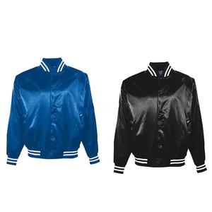 Chaqueta Impermeable y Cortavientos para Hombre, con Cuello Alto, de Satén de Seda, Transpirable, con Logotipo Personalizado, Servicio OEM - Product Image 3