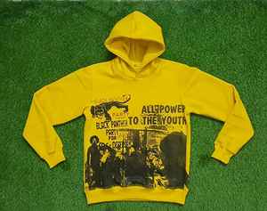 Sudadera con capucha de gran tamaño de algodón de calidad Vintage 420 Gsm, sudadera con cremallera de lavado ácido desgastado con estampado completo para invierno 420 Gsm Vintage Crop - Product Image 6