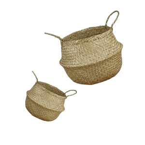 Embrassez l'élégance naturelle: PANIER DE VENTRE DE MER DU Vietnam, votre solution pour ranger le linge et mettre en valeur les plantes Décoration intérieure - Product Image 1