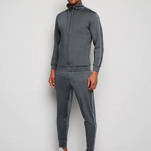 Conjunto de chándal de gimnasio de 2 piezas para hombre, logotipo personalizado, transpirable, 100% algodón, pantalones de chándal para correr, Sudadera con capucha, ropa deportiva de invierno para Fitness - Product Image 1