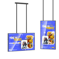 Affichage publicitaire LCD numérique pour vitrine avant, compatible Android et Windows, lisible en plein soleil, 3000 nits