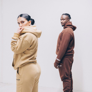 เสื้อสเวตเตอร์มีฮู้ดสำหรับทุกเพศผ้าฝ้าย100% ผ้าฟลีซหนาขนาดใหญ่น้ำหนักมาก2025ออกแบบโลโก้ได้ตามต้องการสำหรับฤดูใบไม้ร่วง - Product Image 5