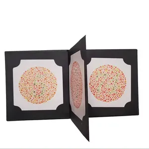 LATEST ADDITION OPHTHALMIC HOT SALE OCULAR ACCESSORIES ISHIHARA 24 PLATE COLOR TEST...