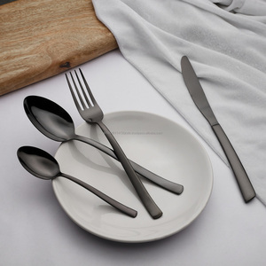 Juego de cubiertos/cubiertos de acero inoxidable a precio de fábrica, grado 202/304, cuchara brillante, tenedor y cuchillo, cuchara para bebé - Product Image 4