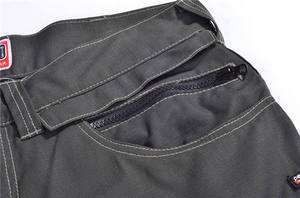 Pantalon de sécurité de style nouveau pour usage extérieur, streetwear, ANSI classe 2, imperméable, logo de haute qualité, couleur unie, pantalon haute visibilité pour hommes - Product Image 3